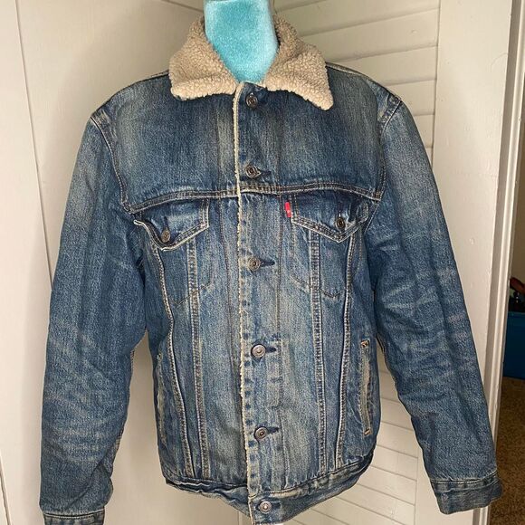 Levi's Other - Levi-s Men's Blue and Navy Jacket